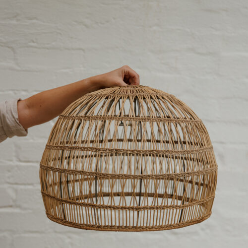 Ilala Content Session Cane Lampshades